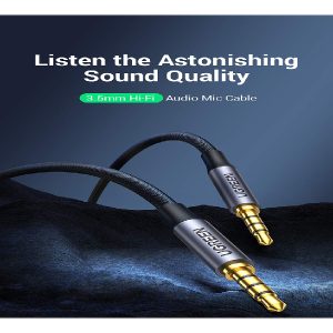 کابل Aux یوگرین مدل AV184-20785 طول 3 متر