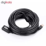 کابل افزایش طول USB 2.0 یوگرین مدل 10323 طول 15 متر