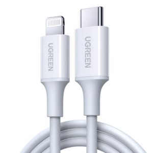 کابل تبدیل usb-C به لایتنینگ یوگرین مدل US171- 60749 طول 2 متر