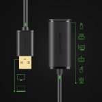 کابل افزایش طول USB2.0 یوگرین مدل US121-10321 طول 10 متر