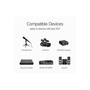 کابل تبدیل جک 3.5 میلی‌متری به RCA Stereo یوگرین مدل 10514 به طول 10 متر