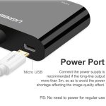 تبدیل HDMI به VGA و HDMI یوگرین مدل CM101-40744