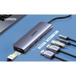 هاب 6 پورت USB-C یوگرین مدل  CM136-80132
