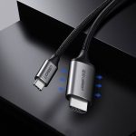 کابل تبدیل USB-C به HDMI یوگرین مدل MM142-50570 طول 1.5 متر