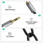 کابل افزایش طول AUX یوگرین مدل AV123-10780 طول 0.20 متر