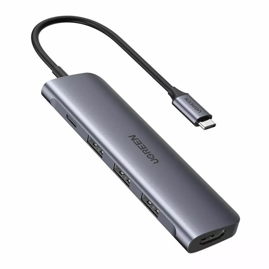 هاب 5 پورت USB-C یوگرین مدل CM136-50209 هاب 5 پورت USB-C یوگرین مدل CM136-50209