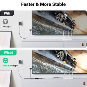 کابل تبدیل Micro USB 2.0 به Ethernet یوگرین مدل 30985 به طول 1 متر