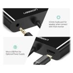 مبدل micro HDMI به VGA/HDMI یوگرین مدل 30355-MM115