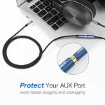 کابل افزایش طول 3.5 میلی متری یوگرین مدل Av118 کد 40673 طول 1 متر