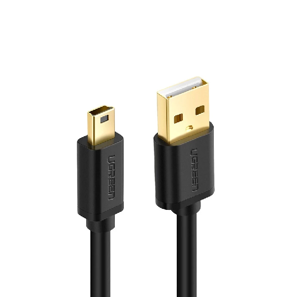 کابل تبدیل USB به Mini USB یوگرین مدل US132-10386 طول 3 متر کابل تبدیل USB به Mini USB یوگرین مدل US132-10386 طول 3 متر