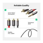 تبدیل 6.35 میلی متر به RCA یوگرین مدل AV169-80731