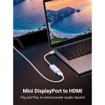مبدل Mini DisplayPort به HDMI یوگرین مدل MD112-10460 1080
