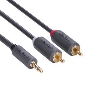 کابل تبدیل 1 به 2 جک 3.5 میلی متری یوگیرین مدل 10511 طول 1.5 متر