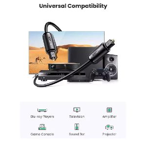 کابل اپتیکال یوگرین مدل AV122-70892 طول 2 متر