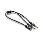 مبدل صدا 1 ماده به 2 نر AUX یوگرین مدل AV140-20898 طول 0.20 متر