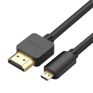 کابل Micro HDMI به HDMI یوگرین مدل HD127 کد 30104  طول 3 متر