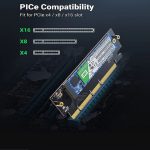 کارت توسعه PCI.E4 افزایش M.2 یوگرین مدل 30715-CM465