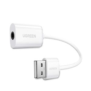 کابل تبدیل USB به جک 3.5 میلی متری صدا یوگرین مدل US206-30712