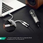 کابل تبدیل 1 به 2 صدا 3.5 میلی متری یوگرین مدل AV141-10789