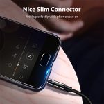 مبدل صدا 1 نر به 2 ماده AUX یوگرین مدل AV134-20816 طول 0.25 متر