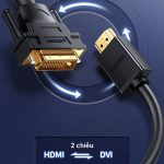 کابل تبدیل HDMI به DVI یوگرین مدل HD106-10135 طول 2 متر