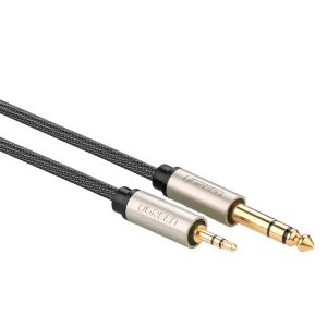 کابل تبدیل صدا 3.5mm به 6.35mm یوگرین مدل 10629 طول 3 متر