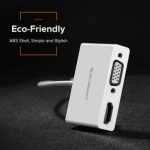 مبدل USB -C به VGA/HDMI یوگرین مدل 30843-MM123