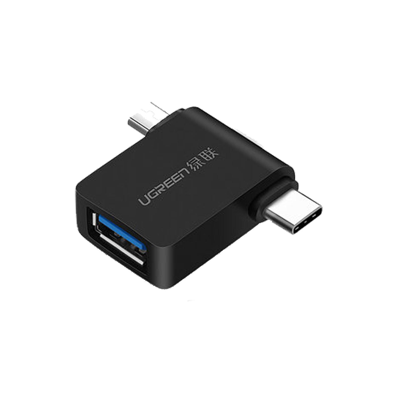 مبدل OTG / USB-C / Micro USB یوگرین مدل 30453 مبدل OTG / USB-C / Micro USB یوگرین مدل 30453