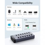 هاب 7 پورت USB یوگرین مدل CM481-30778