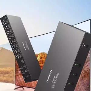 سوئیچ KVM هشت پورت HDMI 2.0 یوگرین مدل CM546 کد 80963