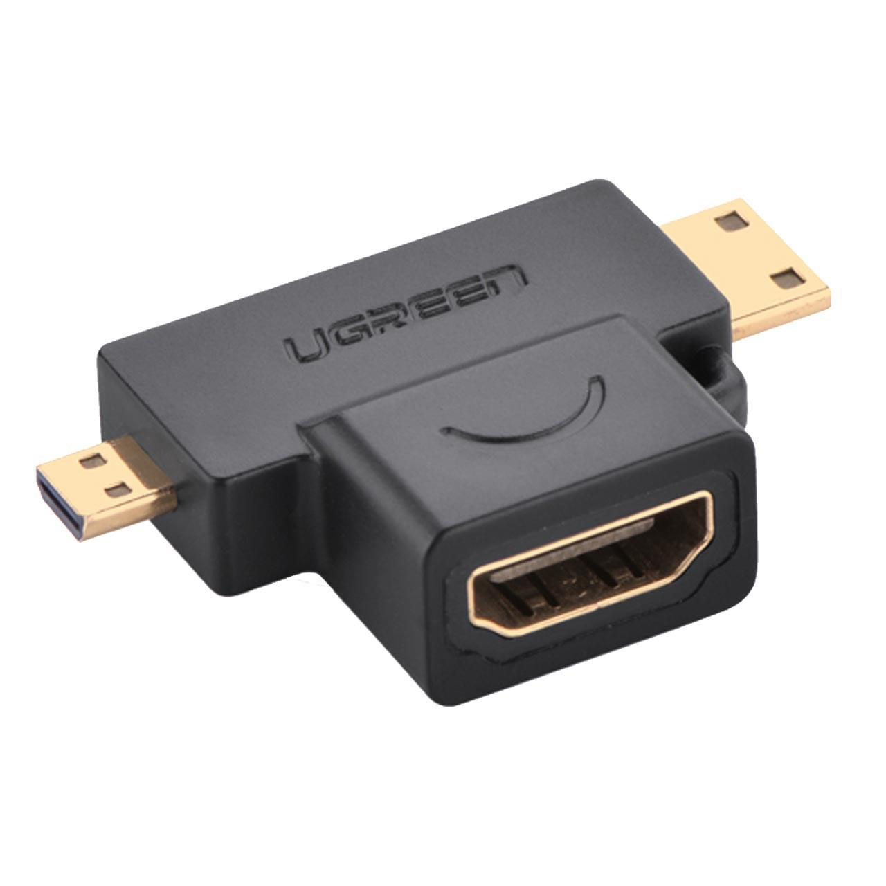 مبدل HDMI به mini HDMI و micro HDMI یوگرین مدل 20144 مبدل HDMI به mini HDMI و micro HDMI یوگرین مدل 20144