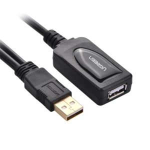 کابل افزایش طول USB 2.0 یوگرین مدل 20214 طول 10 متر
