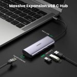 هاب چهار پورت USB -C یوگرین مدل CM252