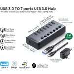 هاب 7 پورت USB یوگرین مدل CM481-30778