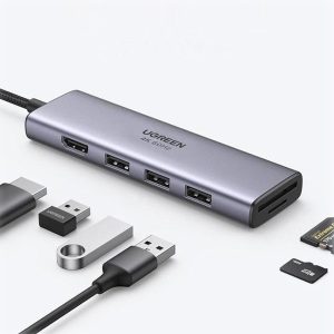 هاب 6 پورت USB-C یوگرین مدل 60383-CM511