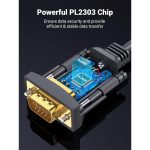 کابل USB.2 به DB9-RS232 یوگرین مدل CR104-20210 طول 1 متر