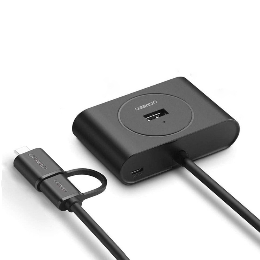 هاب چهار پورت USB 3.0 یوگرین مدل 40850-CR113 هاب چهار پورت USB 3.0 یوگرین مدل 40850-CR113