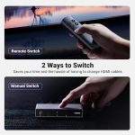 سوئیچ 1 به 3 HDMI یوگرین مدل CM624-15604 8K