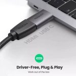 مبدل USB-C به HDMI یوگرین مدل US320-70450