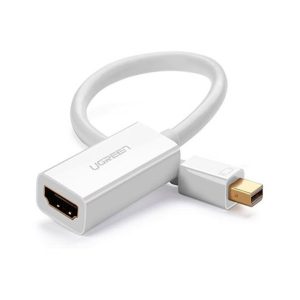 کابل مبدل Mini DisplayPort به HDMI یوگرین مدل MD112-40361 طول 0.25 متر