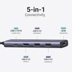 هاب 5 پورت USB-C یوگرین مدل CM478-15495
