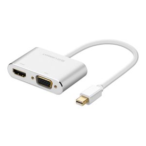 مبدل Mini Displayport به VGA/HDMI یوگرین مدل 20421