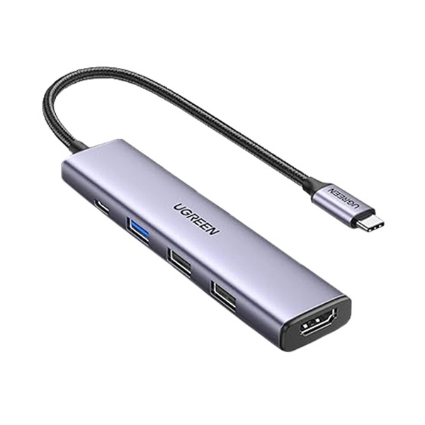 هاب 5 پورت USB-C یوگرین مدل CM478-15495 هاب 5 پورت USB-C یوگرین مدل CM478-15495