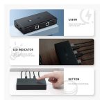 سوئیچ 2 پورت KVM یوگرین مدل CM200-50744