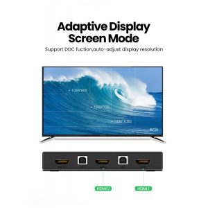 سوئیچ 2 پورت KVM یوگرین مدل CM200-50744