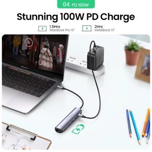 هاب 5 پورت USB-C یوگرین مدل CM418-10919