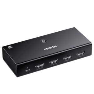 سوئیچ ۴ پورت HDMI 2.0 یوگرین مدل CM598 کد 15376